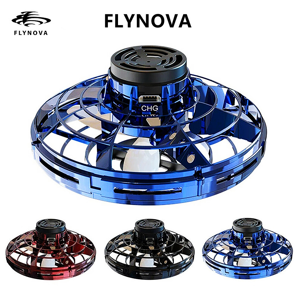 Flynova Drone Fly Spinner Kids Children Adult Fidget Toys Mini UFO Flyorb Flying Spinner Dropshipping