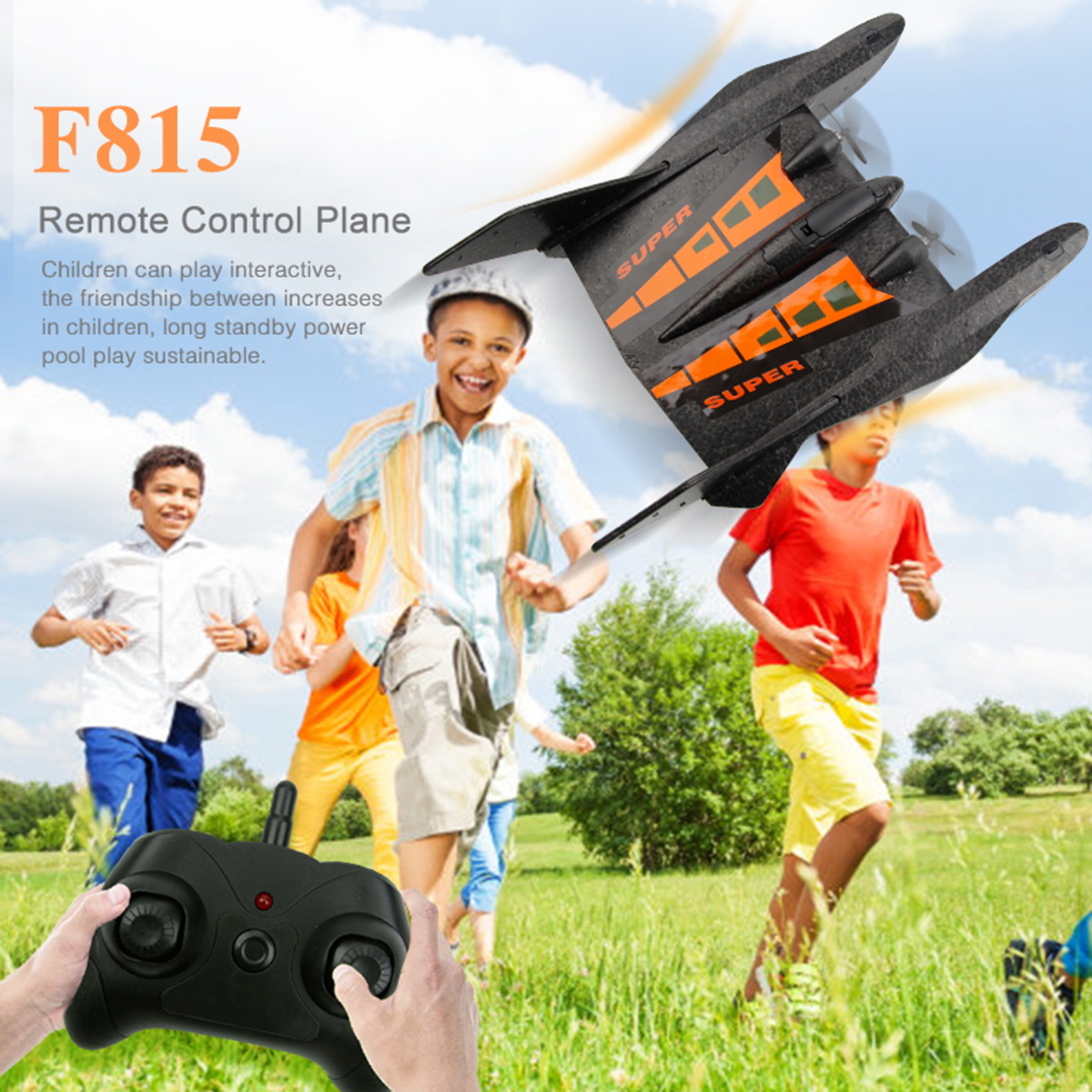 WLtoys FX815 RC Seaplane 2.4GHz 2CH Remote Control Planes EPP Foam RC Airplanes Models for Beginner Adults Kids Fly Toys Gifts