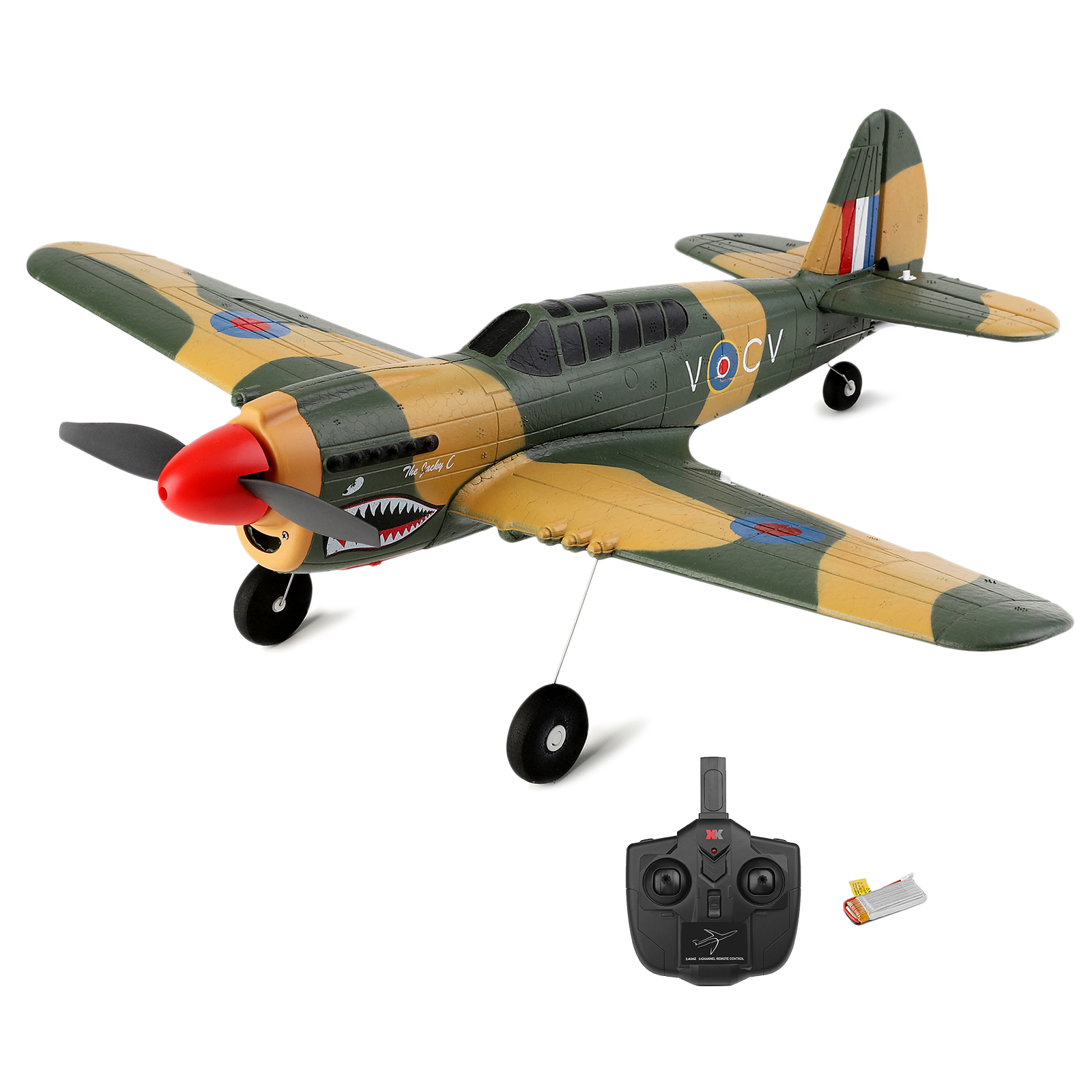 WLtoys A220 A250 2.4G 4Ch 6G/3D Stunt Plane Six Axis RC Fighter RC Airplane Electric Unmanned Aircraft Outdoor Toy