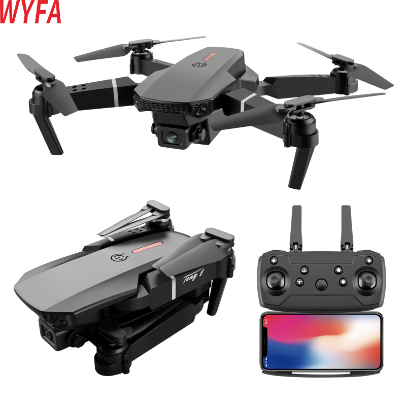 WYFA New Quadcopter Pro WIFI FPV 1080P Drone With Wide Angle HD 4K Camera Height Hold RC Foldable Quadcopter Drone Gift Toy