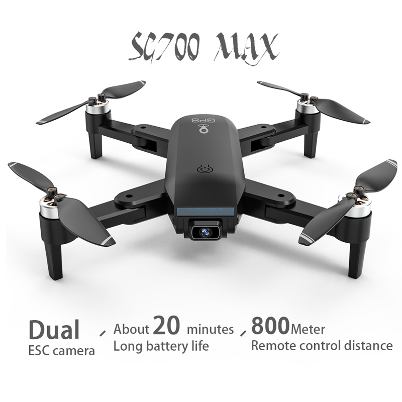 ZLL SG700 MAX Drone GPS 5G WiFi Dual Camera Brushless Motor Flight RC Distance 800m SG700 Pro Foldable Professional Quadcopter