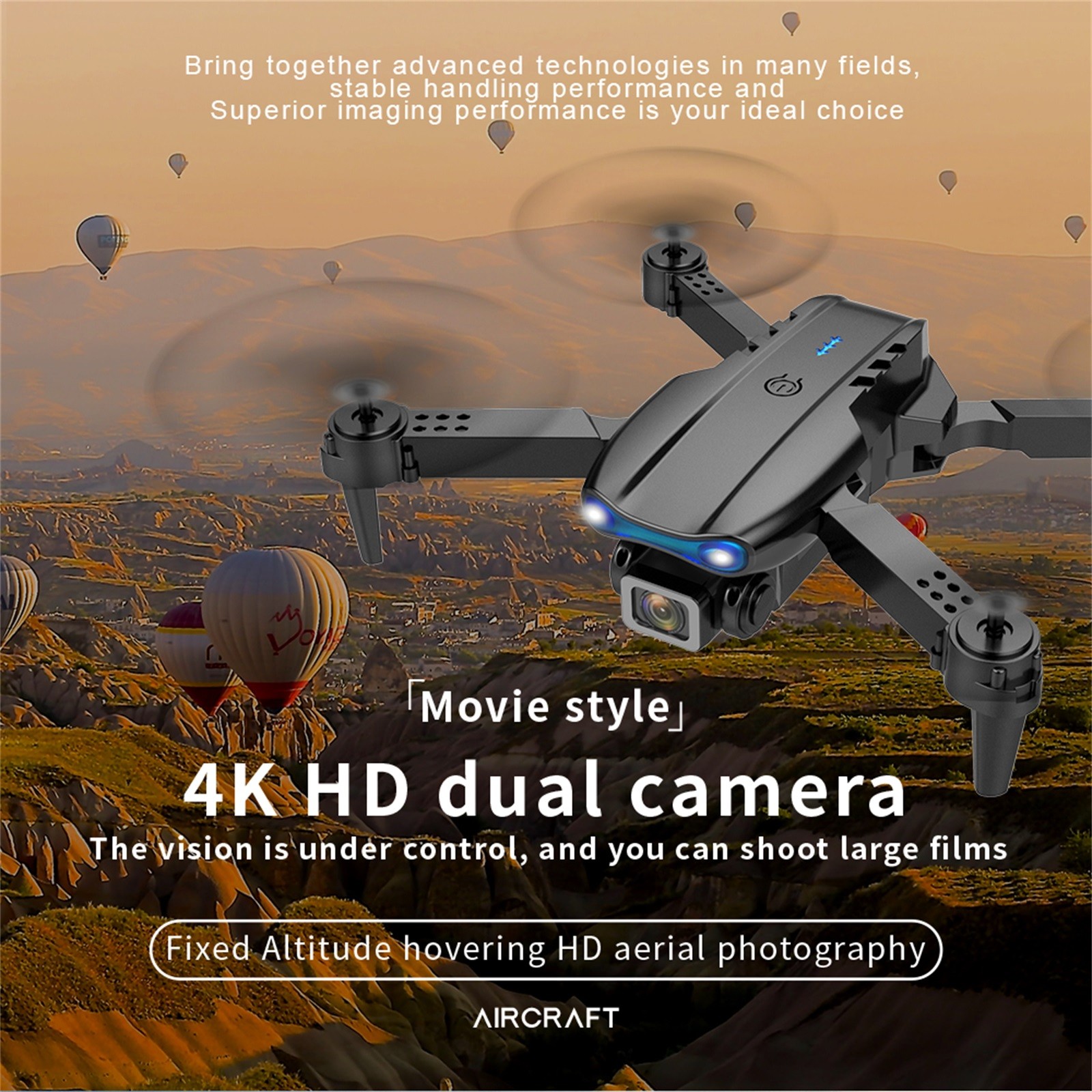 K3 RC Drone 4K HD Dual Camera WiFi FPV Height Keeps Foldable Dron 1080P Real-time Transmission RC Quadcopter Toy Airplane #50