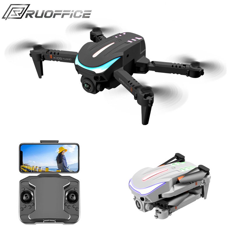 2022 New K109 Mini Drones With Camera HD 4k Automatic Obstacle Avoidance Professional Foldable Quadcopter RC Helicopters Toys