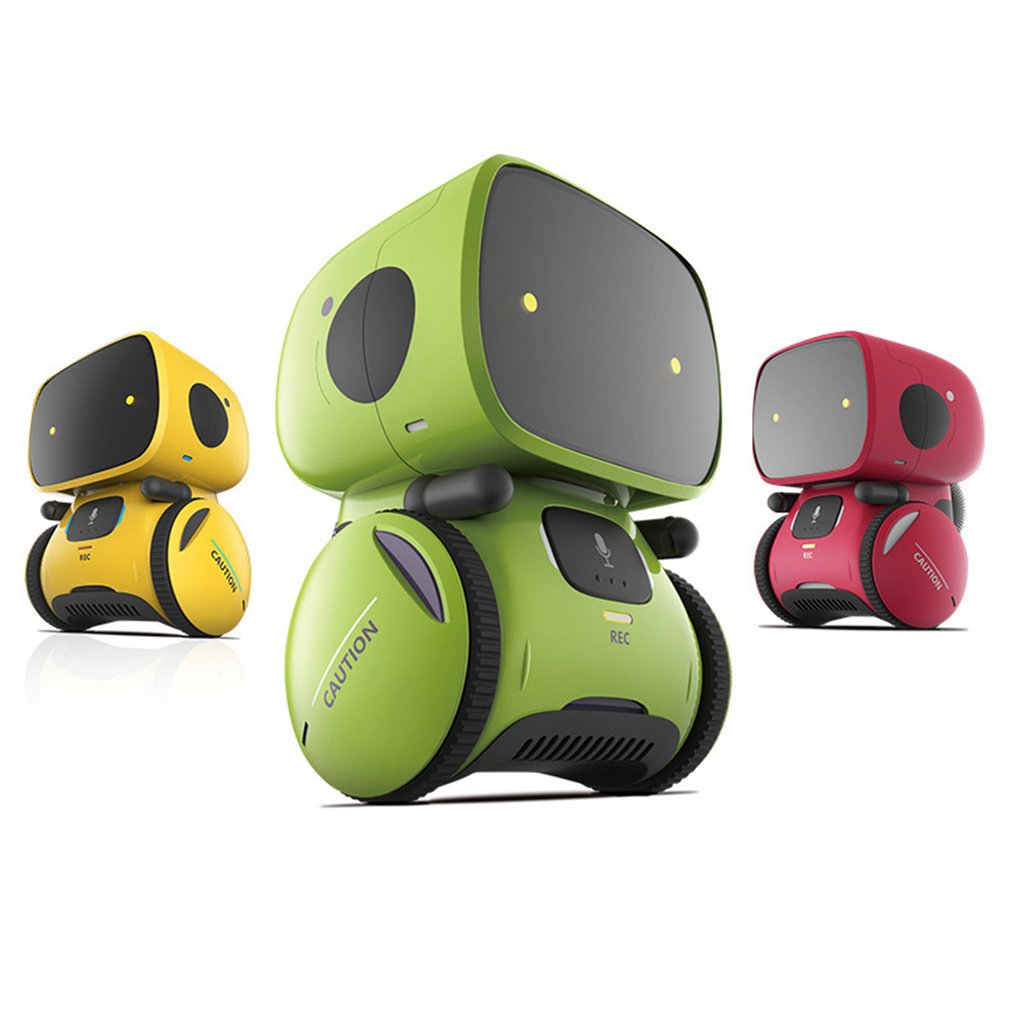 1pc Smart Robots Dance Voice Command 1 Languages Versions Touch Control Toys Interactive Robot Cute Toys Gifts For Kids