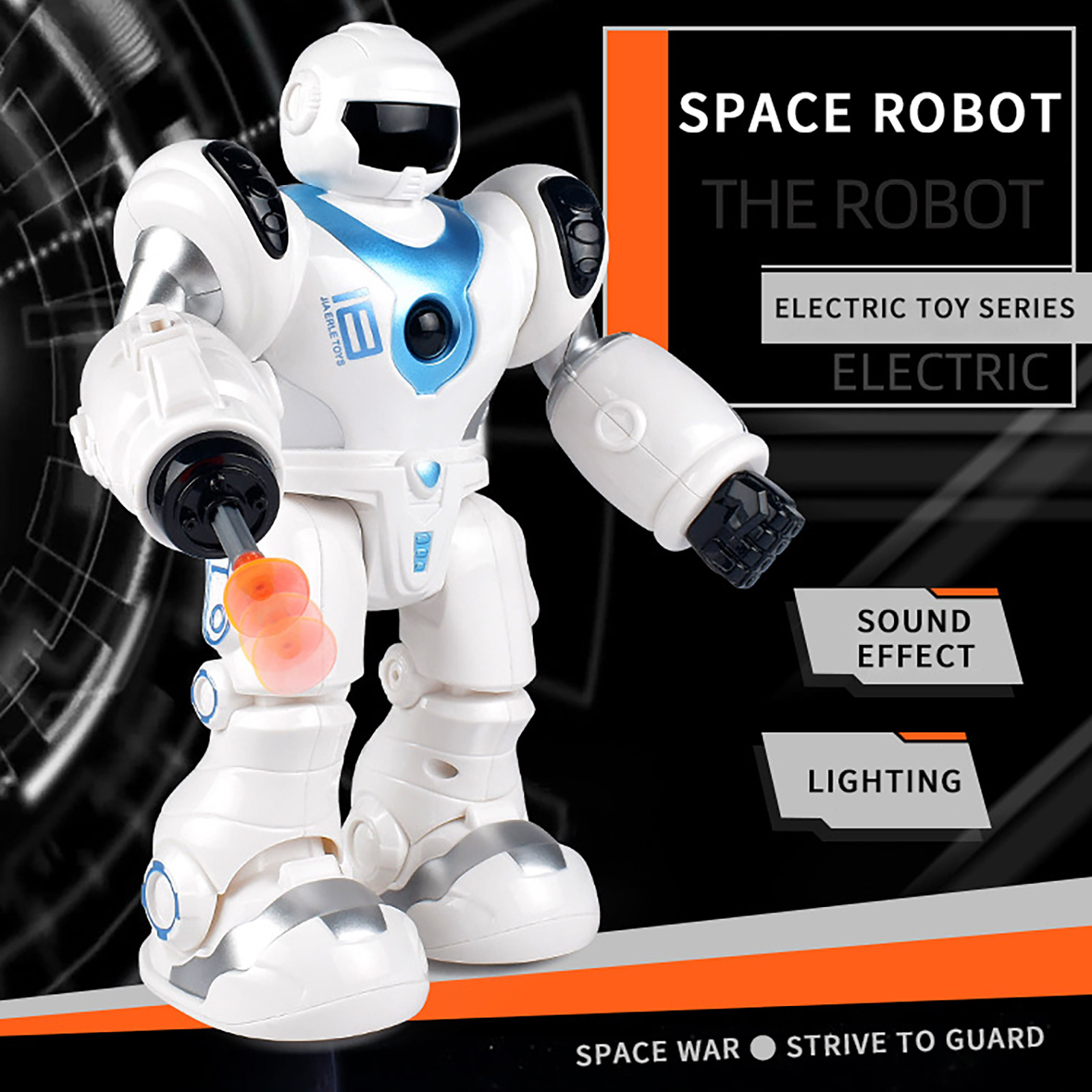 English Intelligent Programming Space Robot-touch Gesture Induction Dancing Educational Children's Toys Kids Birthday Gifts #50