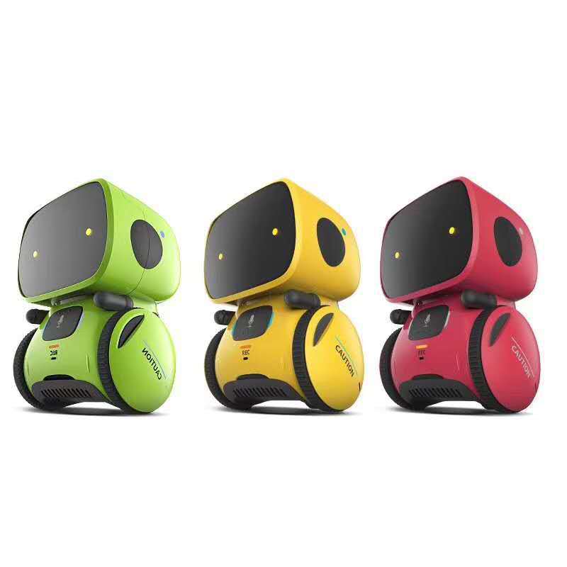 Intelligent Robot Toy Dance Sing Repeating Recorder Touch Control Voice Control Interaction Education Robot Gift Toy for Kids