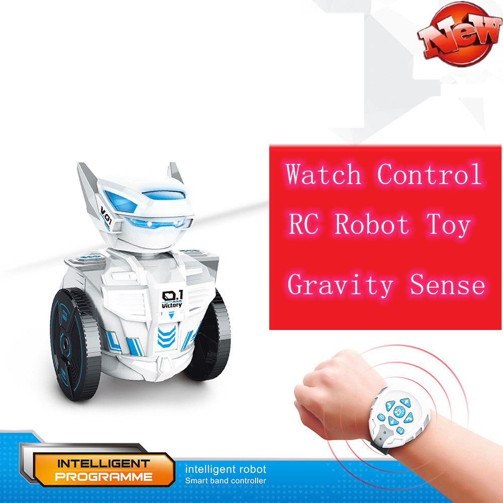 Educational Robot Toy Smart Robot Watch Remote Control Intelligent Education Toy RC Robot With Singing Dancing Music kid friend