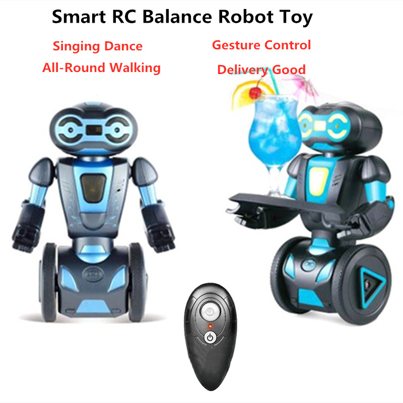 2.4G Remote Control Smart Robot Arm With Delivery Good Singing Dancing Robot Toy For Kid Gifts  All-Round Driving Bounce Robots