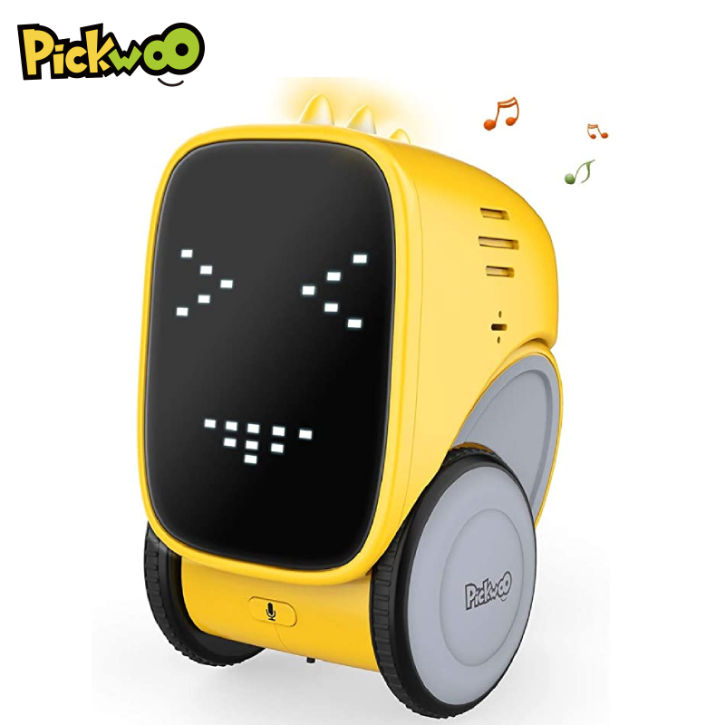 Pickwoo Voice Gesture control Smart Robot Artificial Intelligent Interactive Educational Touch Induction Singing Dancing Robot