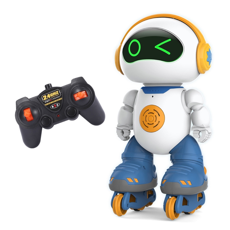 Music Player Robot Toy for Kids/Adults Relieve Stress Supplies Realistic Funny Toy with Funny Action