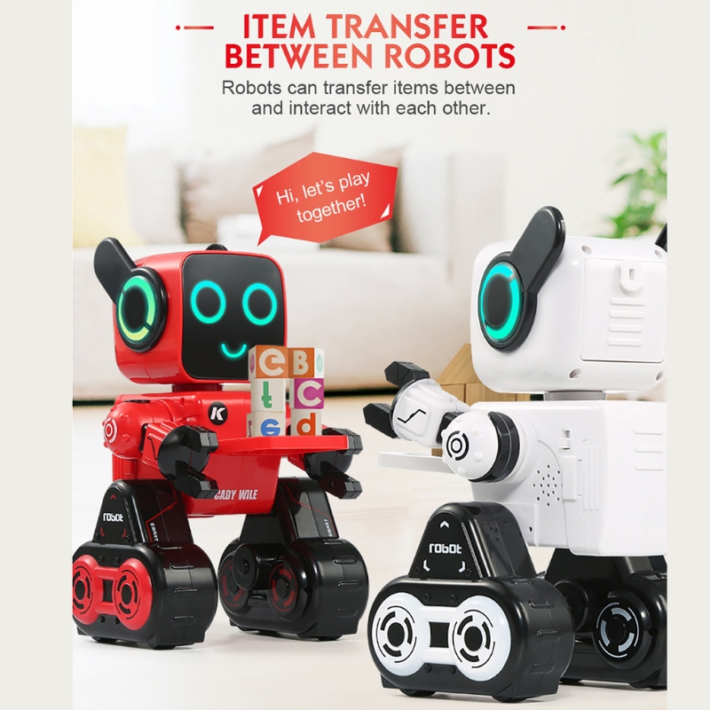 Cute Electric Intelligent Remote Control Robot Singing Dancing Programming Toy T5EC
