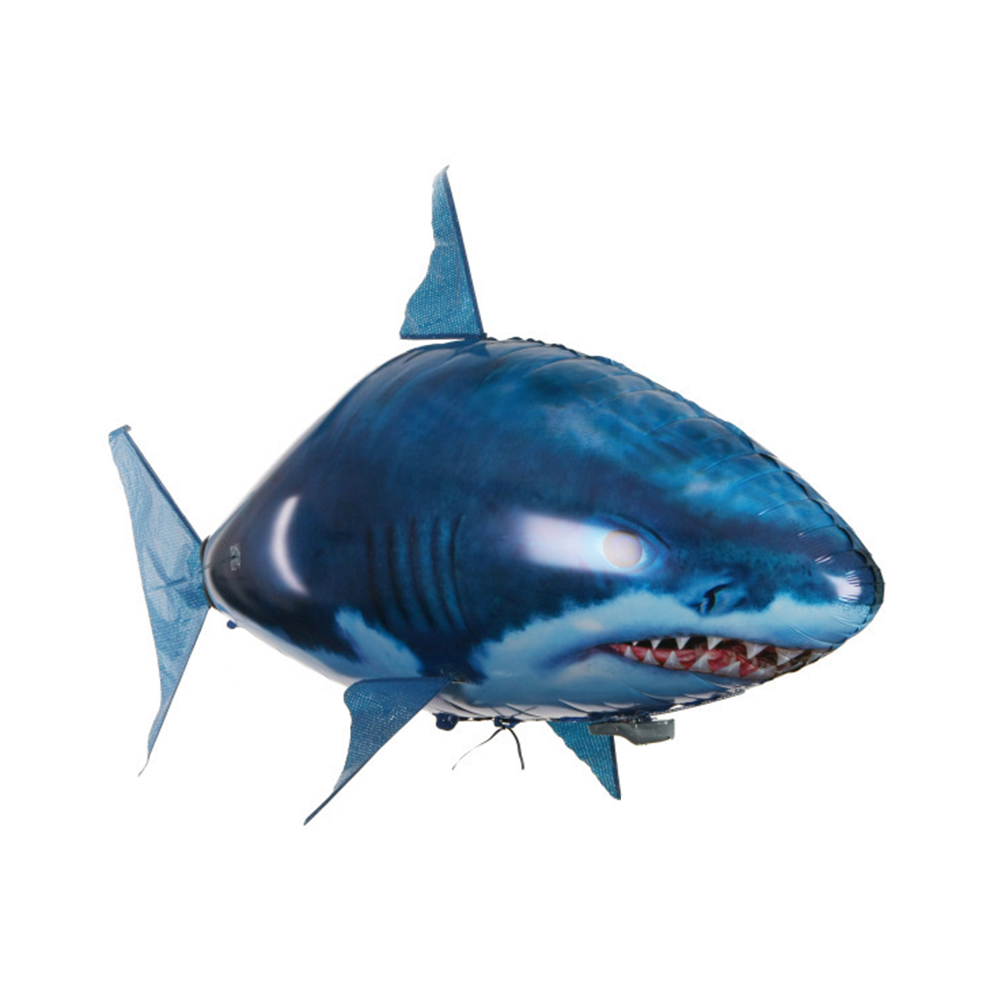 Remote Control Shark Toys Air Swimming Fish Infrared RC Flying Air Balloons Clown Fish Toy Gifts Party Decoration RC Animal ToyType:violet