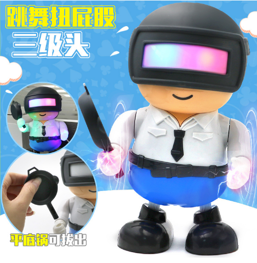 Super Dance Music Robot Toys Hero With Children's Music Electric Toys Singing And Dance Robot Children Like ToysType:Green