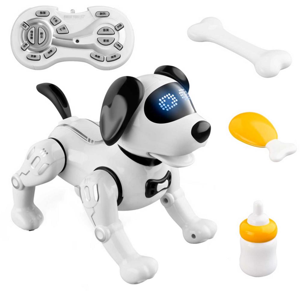 Electronic Pet Smart Robot Dog Remote Control Programable Stunt Dog Wireless Kids Toy Intelligent Talking Children Birthday Gift