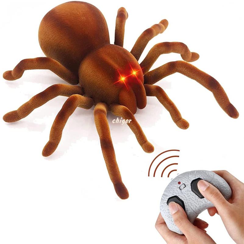 RC Animal Remote Control Spider Realistic Tarantula Pet Toy Pranks Kids Gift Halloween Gags Practical Joke toy