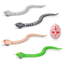 Infrared Remote Control Snake Toy RC Animal Snakes with Egg Smart Sensing Eletronic Snake Cat Teasering Play Kitten Toys