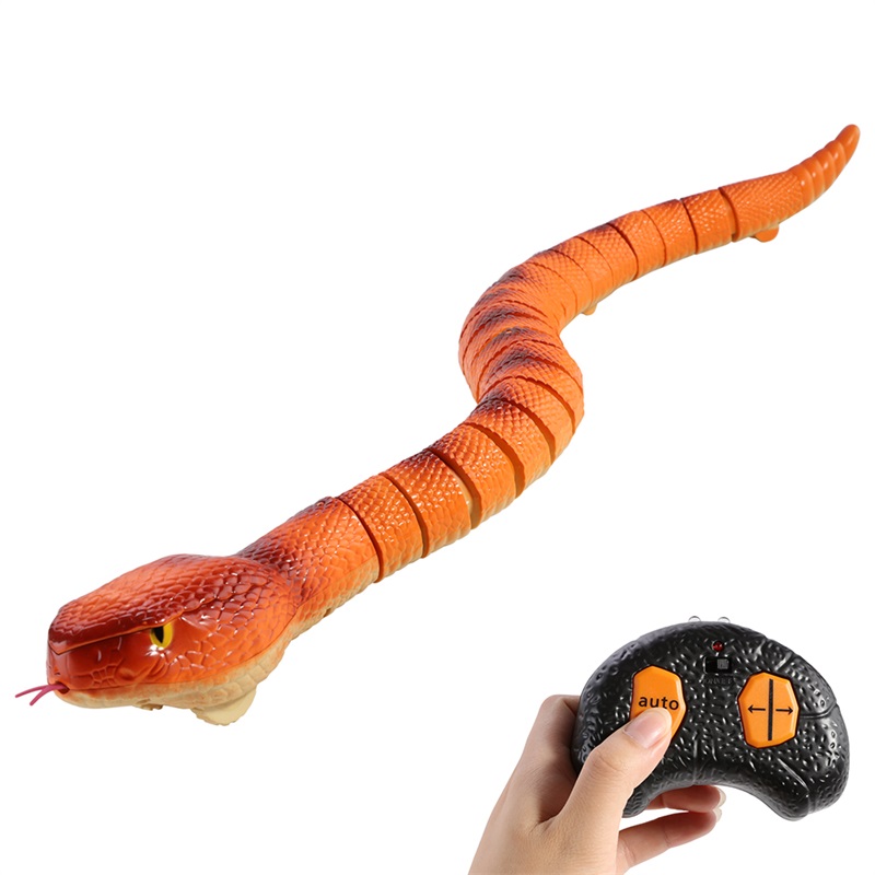 RC Animal Infrared Remote Control Snake Rattlesnake kids toy Trick Terrify Mischief Toys for Children Funny Novelty Gift