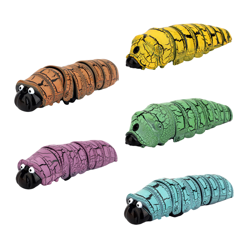 RC Animal Infrared Remote Control Caterpillar Kids Toy Trick Terrify Mischief Toys for Children Funny Novelty Gift