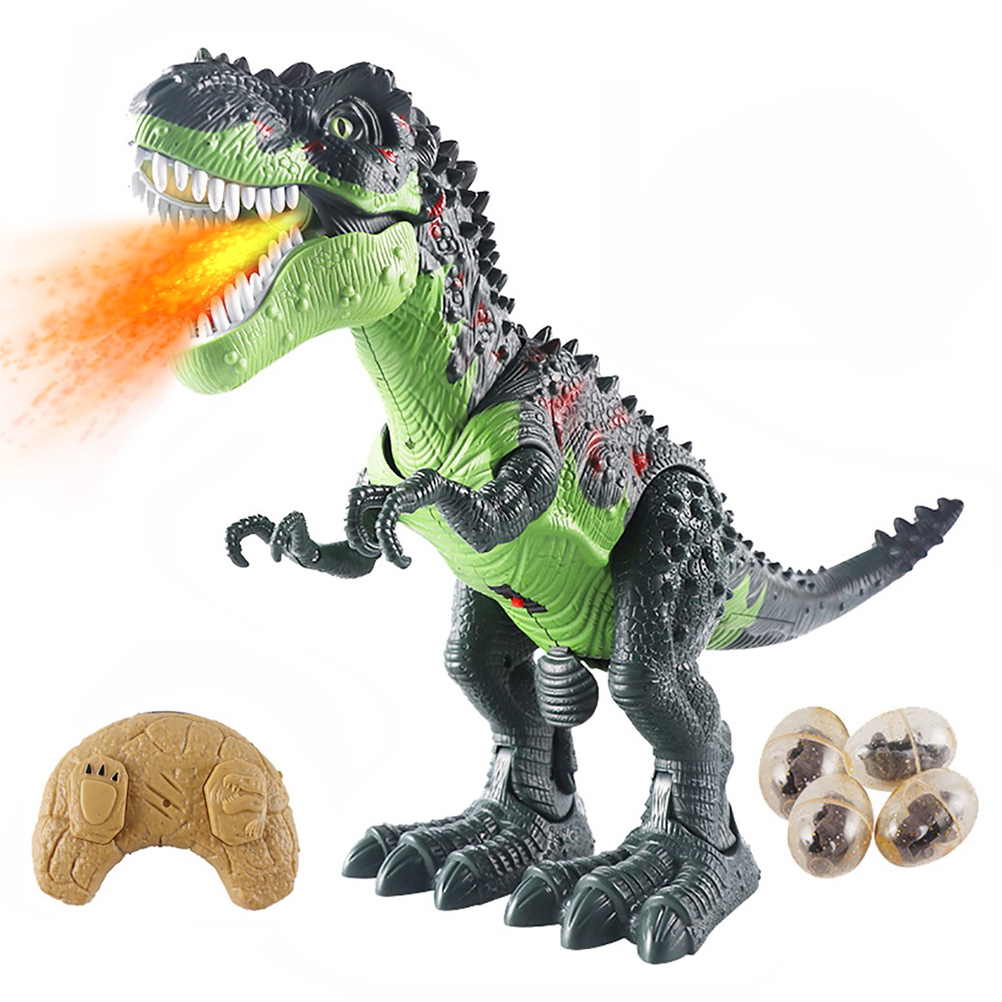 RC Dinosaur Tyrannosaurus Rex Animal Remote Control Sounds Dinobot Electric Walking Animals Toy Laying Eggs Spray Toys #20