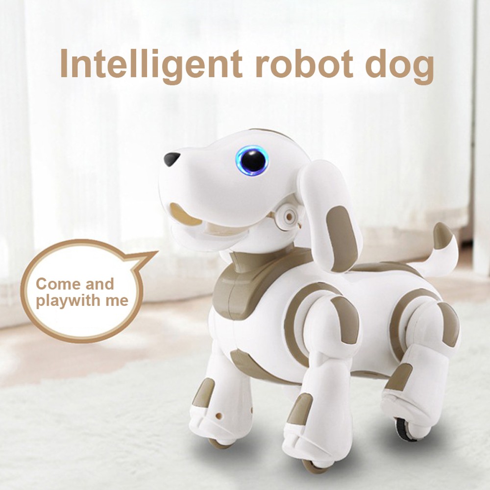 High end RC Robot Intelligent Robot Dog Multifunctional Educational Toy Dancing Singing Programmable Kids Toy