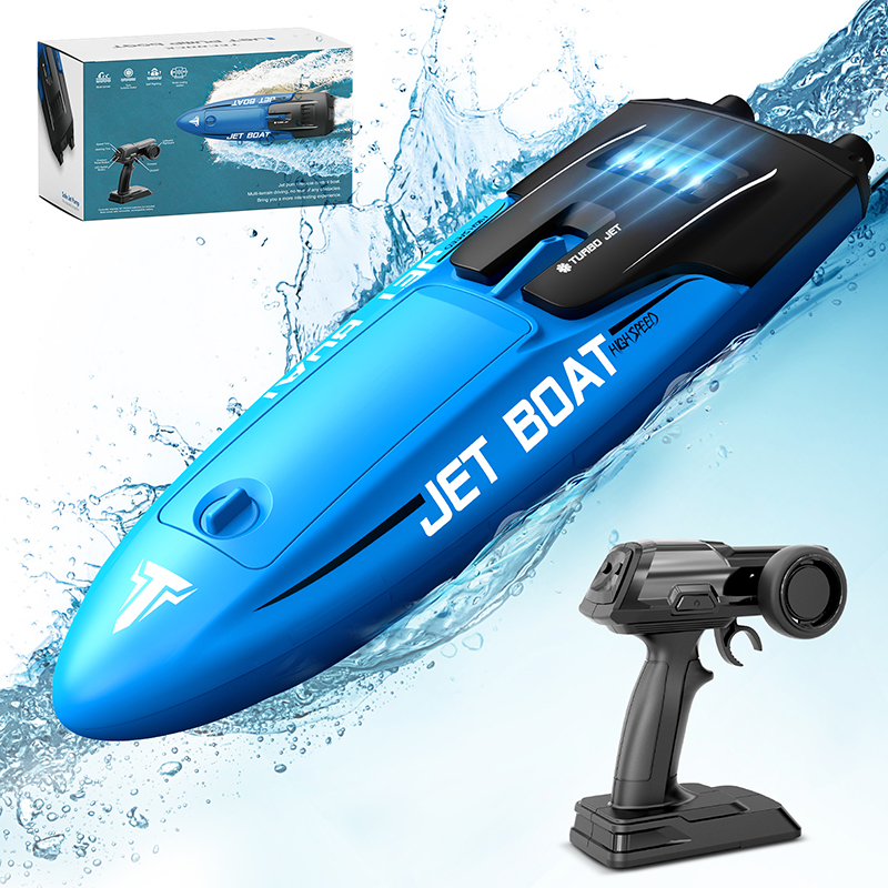 Sinovan 2.4G RC Submarine 20km/h High Speed Remote Control Boat Waterproof Diving Electric Toy Model Gift for Children Boys