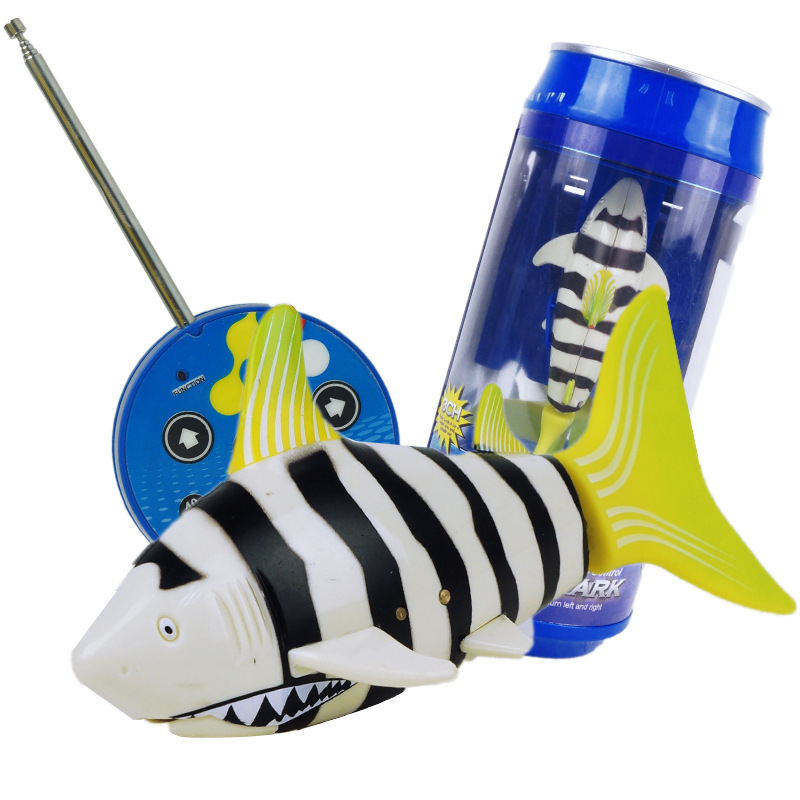 Remote Control R/C Mini 10.6cm shark Radio Control Sport Series Boy Gift Present Toys Model Waterproof fish tank toy