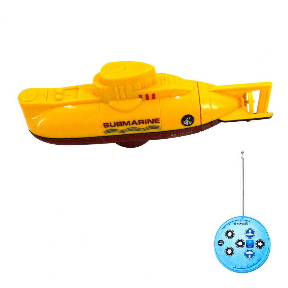 RC Submarine Toy 6 Channels Model Toys Miniature Remote Control Submarine Water Speedboat Toy Children GiftType:Red