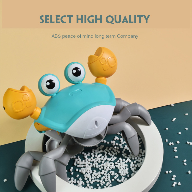 Child Mini Cute Electric Induction Crab Can Climb Can Walk Avoid Obstacle Pull Line In The Water Boy Girl Educational Toy Gift
