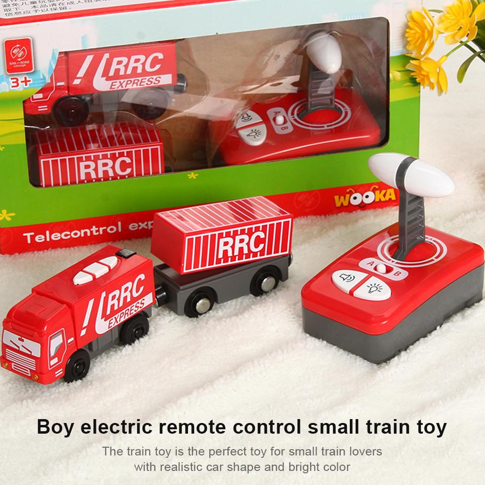 Electric Train Toy Kid Electric Magnetic Train Toy Locomotive Plaything For Thomass Wooden Track Toys Train Railway Accessories