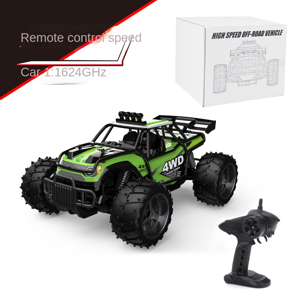 80 Meters 2.4g Wireless Electric Remote Control Toy Car Off-road Four-wheel Drive Climbing Car High-speed Car Summer Beach Toys