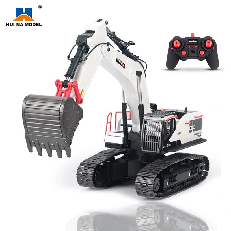 Huina 1594 1/14 Scale Car Remote Control Radio Control Excavator Model 22 Channels For Over 8 Years Old Children and Grownup