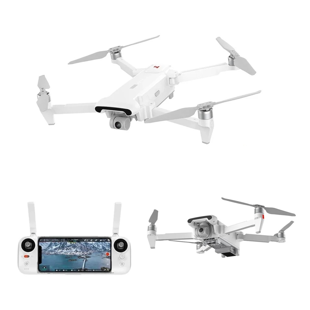 FIMI X8 SE 2022 V2 10KM FPV With 3-axis Gimbal 4K Camera HDR Video GPS 35mins Flight Time RC Quadcopter RTF with Airthrow Megaph