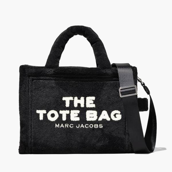 Marc Jacobs Women's The Small Tote Bag Terry - Black
