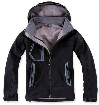 Men's Soft Shell Outerwear Jacket TNF Black