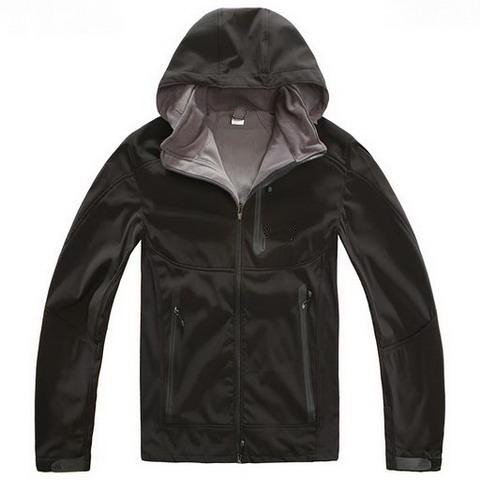 Men's Soft Shell Gore Tex Jacket Black