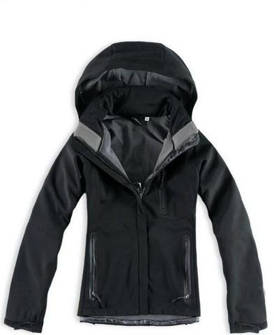 Women's Soft Shell Hooded Jacket TNF Black