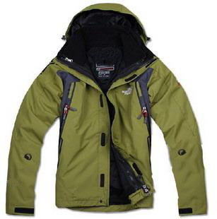 Men's Liber Triclimate Jacket Fig Green
