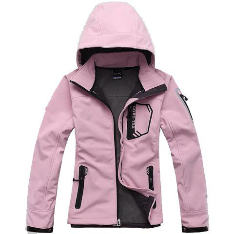 Women's Soft Shell Windwall Jacket Pink