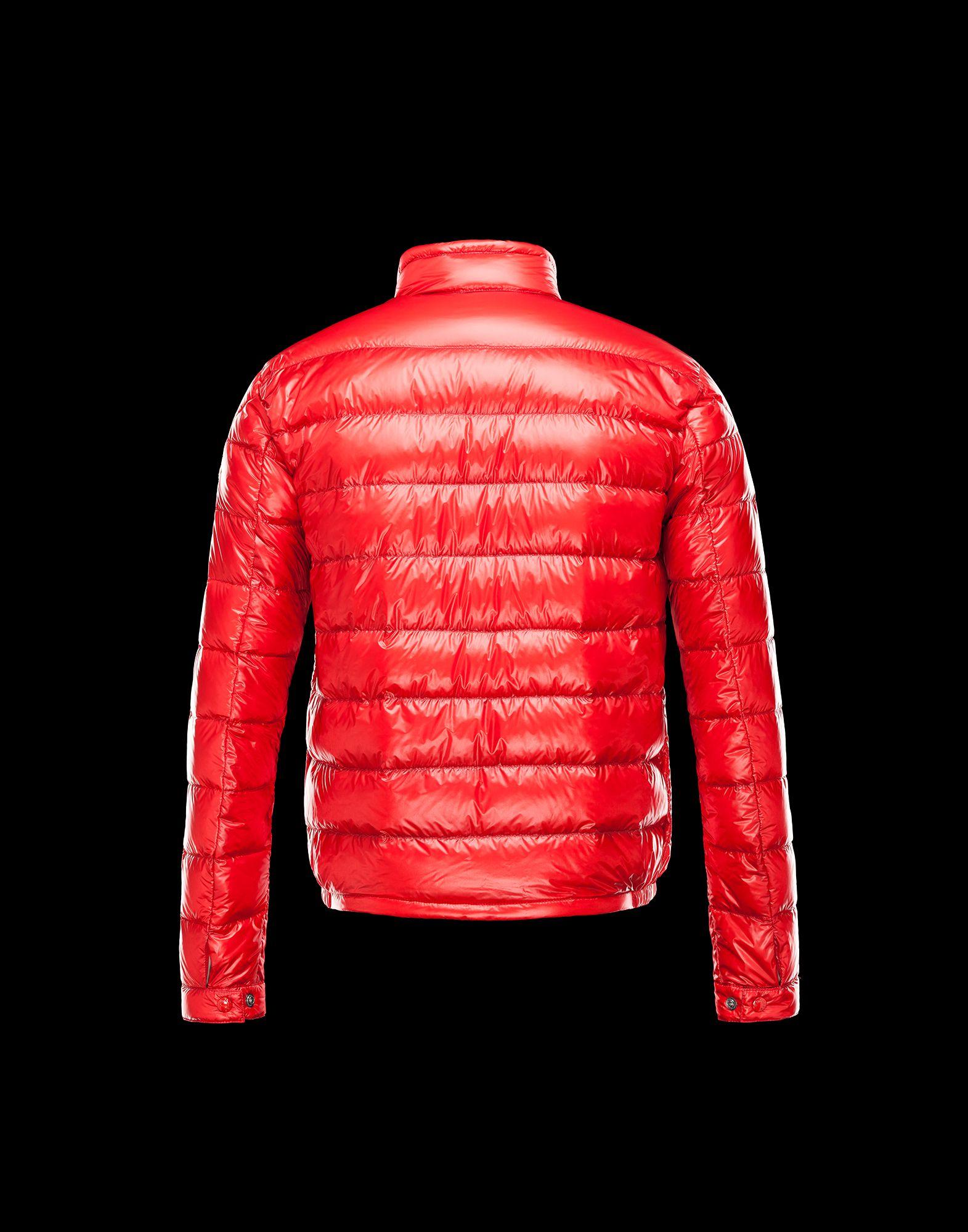Men Down Jackets Red